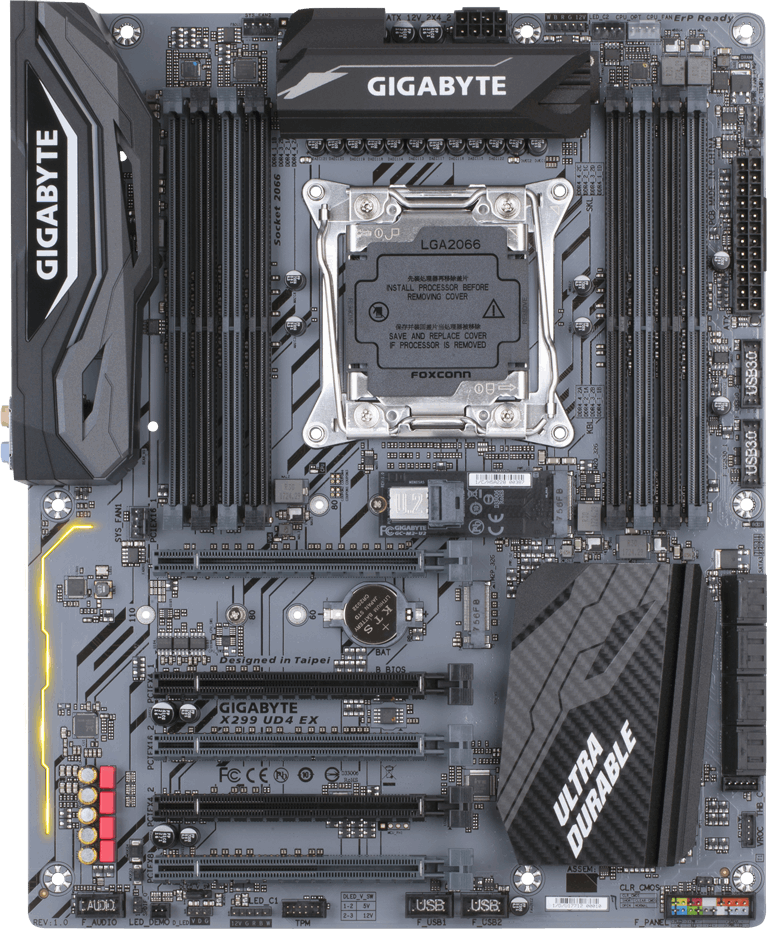 Gigabyte X299 UD4 EX - Motherboard Specifications On